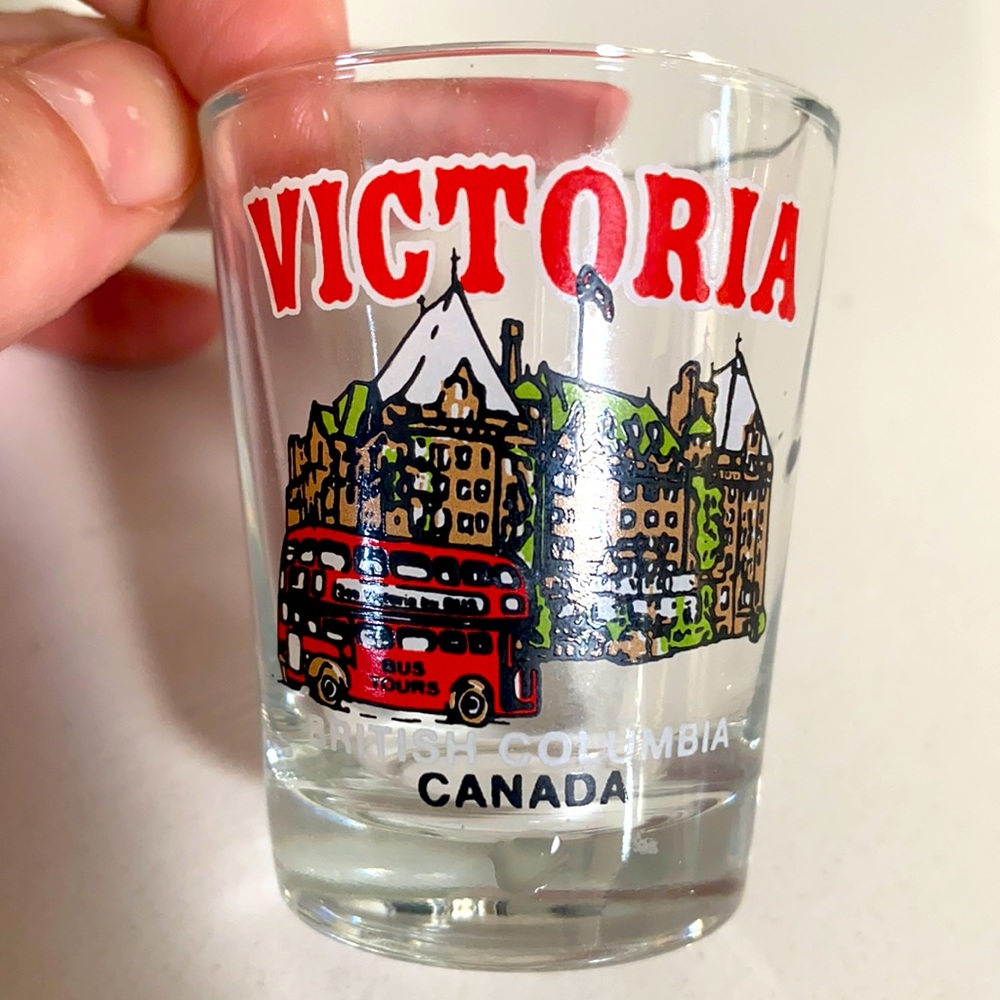 VICTORIA • CANADA • BC • SHOT GLASS